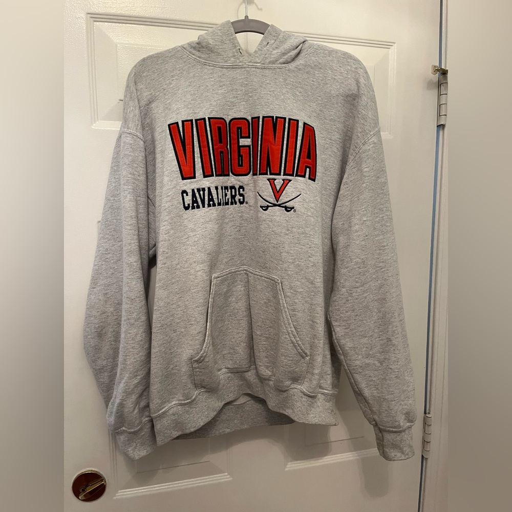 Light Grey UVA sweatshirt with no strings